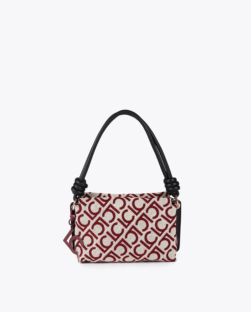 لولا كساديمونت Jacquard Fabric Crossbody LC Flocked